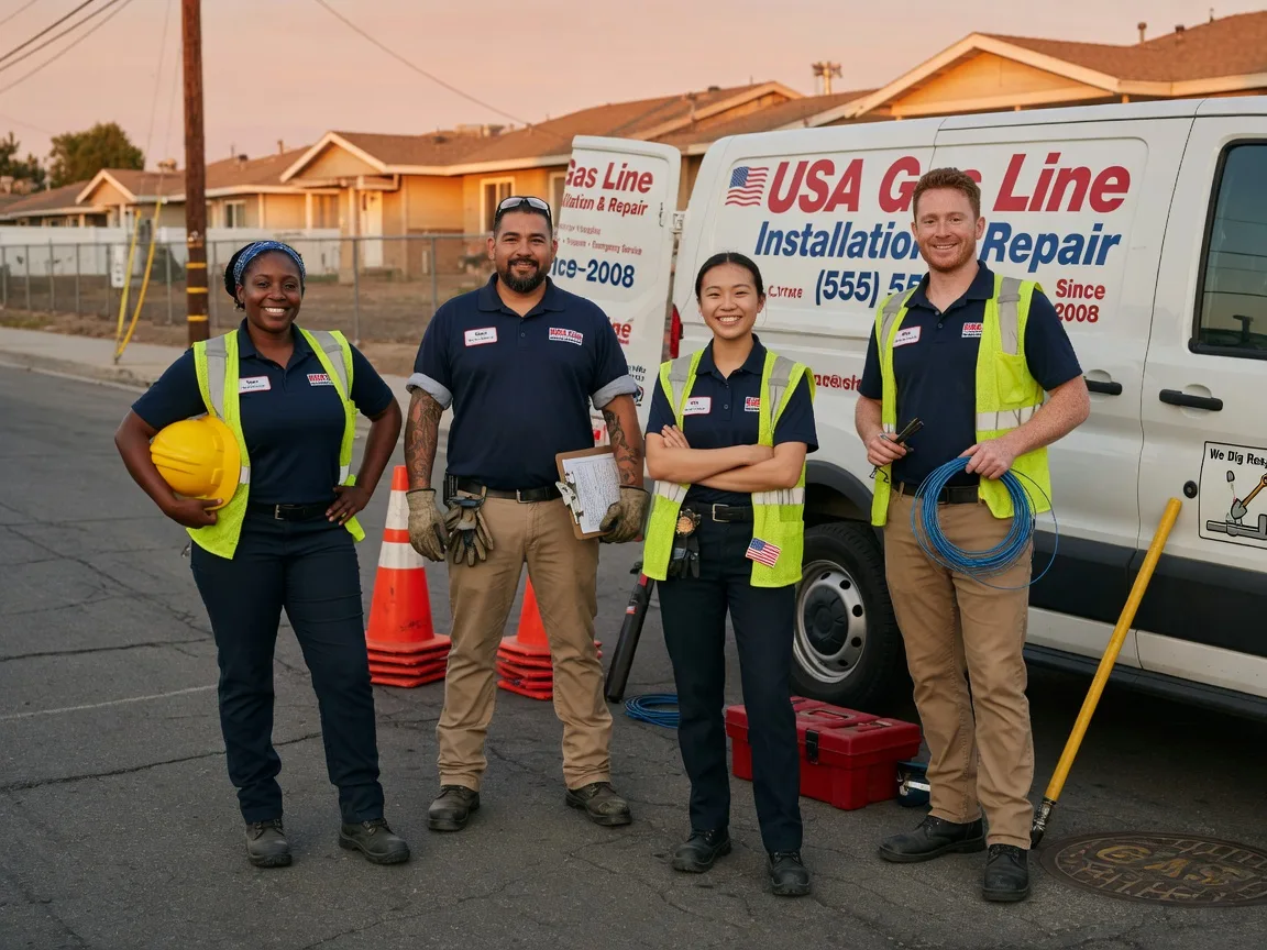 Gas Line Installation company in Rocksprings, TX